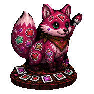 Sticker Kitsune shiny