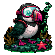 Diving Puffin