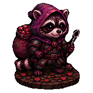 Raccoon Rogue shiny