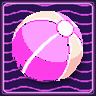 Neon Beach Ball