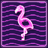 Neon Flamingo